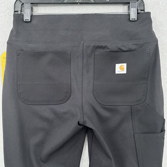 Carhartt Legging Women Small 4 6 Force Midweight Utility Black Work Wicking NEW - Picture 4 of 10